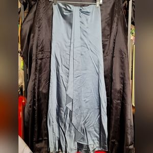 Strapless Silk Dress